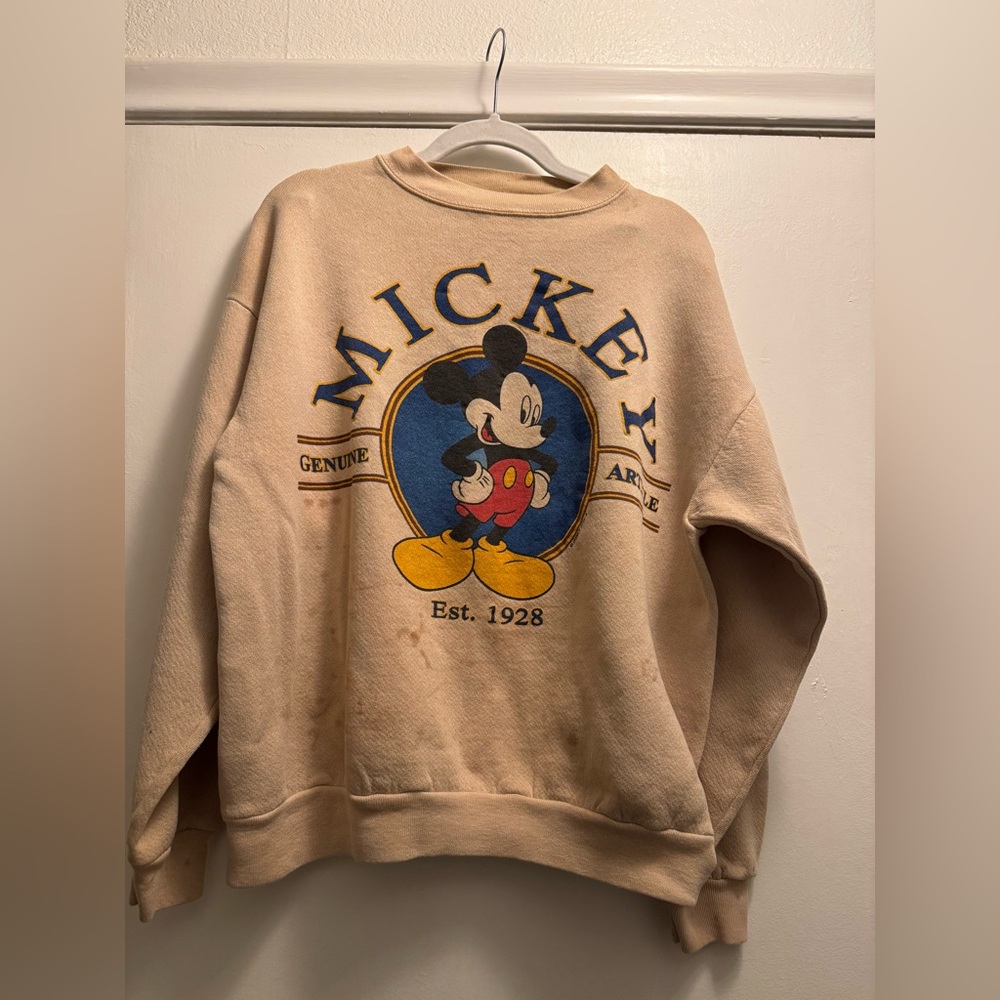Vintage Mickey Mouse Sweater